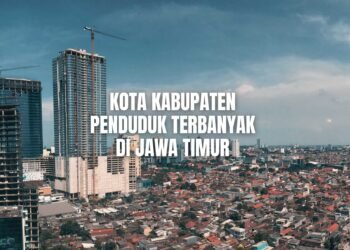 kabupaten dengan penduduk terbanyak di Jawa Timur