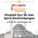 Khotmil Qur’an dan Spirit Keseimbangan