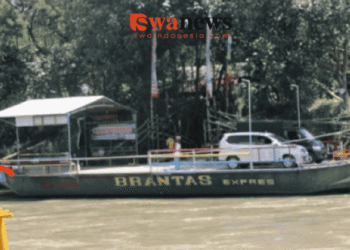 Pesona Brantas ! Tambang Penyeberangan Penyambung Denyut Ekonomi Tulungagung Timur