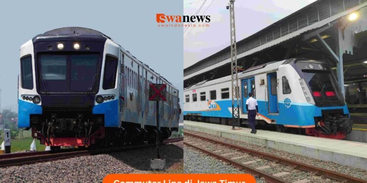 Kereta Commuter Line di Jawa Timur
