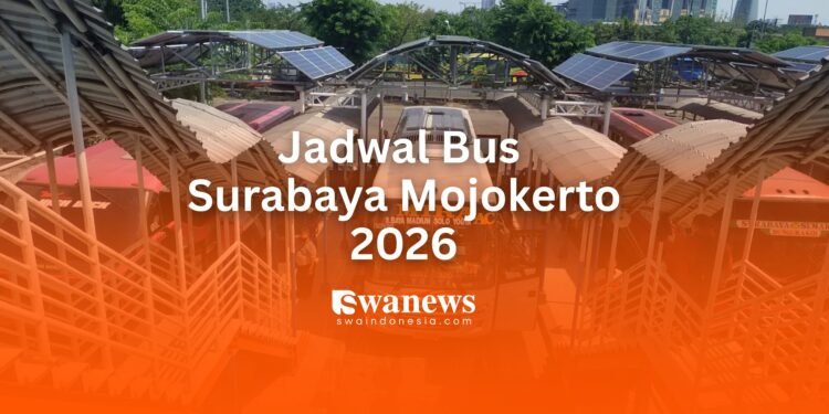 Jadwal bus Surabaya Mojokerto