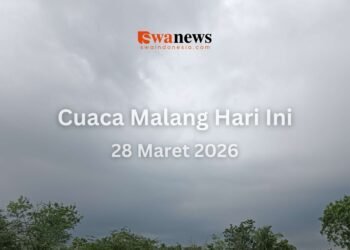 Cuaca Kota Malang 28 Maret 2026