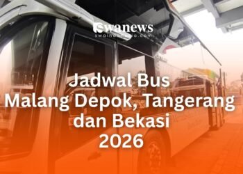 bus Malang Depok Tangerang