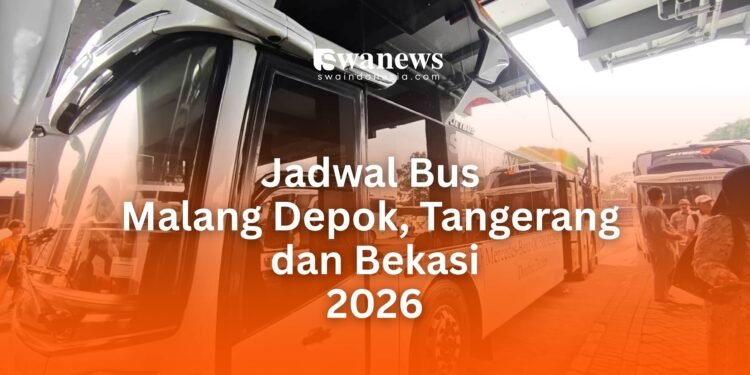 bus Malang Depok Tangerang