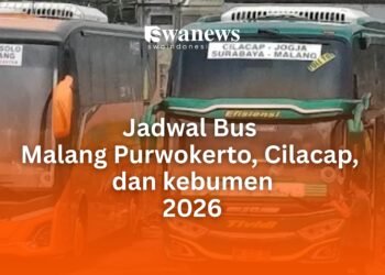 Jadwal Bus Malang Cilacap Purwokerto Kebumen dan Wonosobo 2026