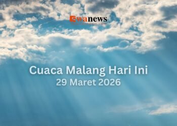 Cuaca Kota Malang 29 Maret 2026