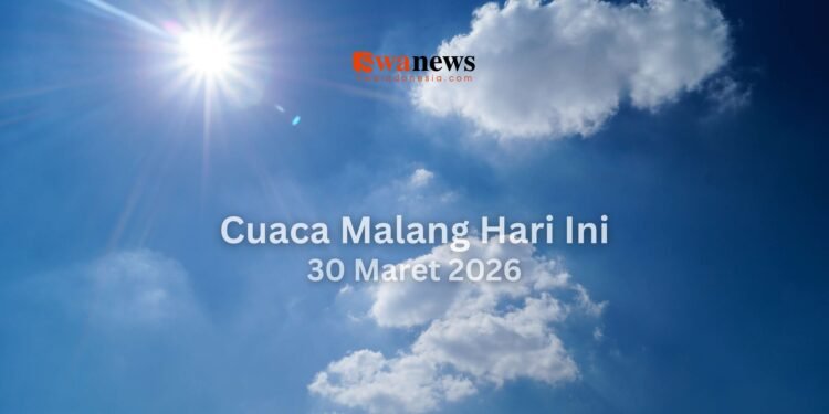 Ramalan Cuaca Kota Malang 30 Maret 2026