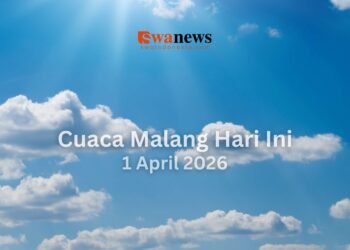 Cuaca Kota Malang 1 April 2026