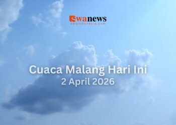 Ramalan Cuaca Kota Malang 2 April 2026