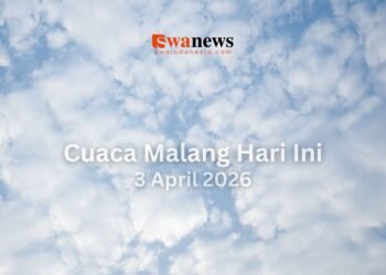 Cuaca Kota Malang 3 April 2026