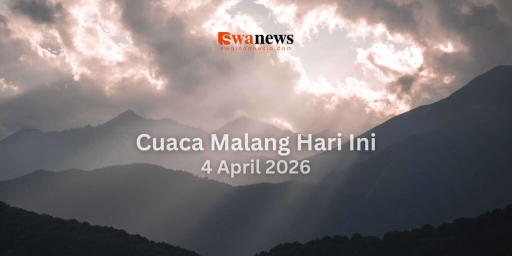 Prakiraan Cuaca Kota Malang 4 April 2026 
