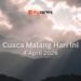 Prakiraan Cuaca Kota Malang 4 April 2026 