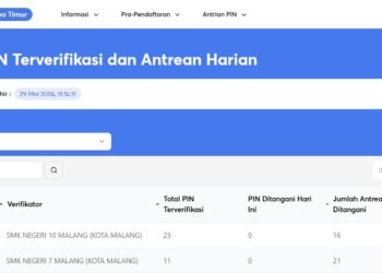 Cara Cek Antrean Validasi Dokumen dan Pengambilan PIN SPMB