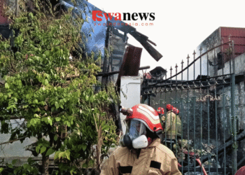 Rumah di Songgokerto Kota Batu Ludes Terbakar Diduga Korsleting