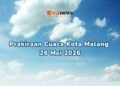 Cuaca Kota Malang 26 Mei 2026