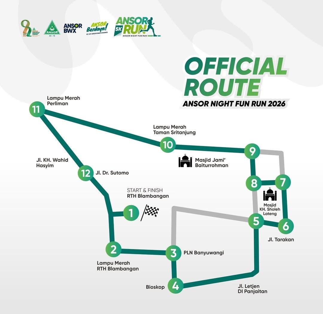 Ansor Night Fun Run 2026