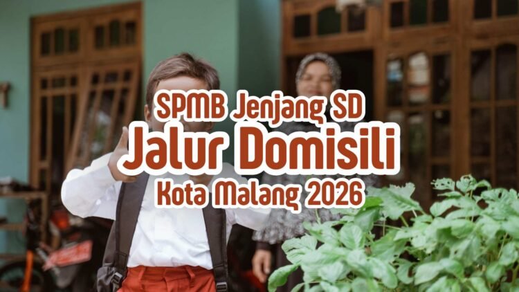 SPMB SD Jalur Domisili Kota Malang