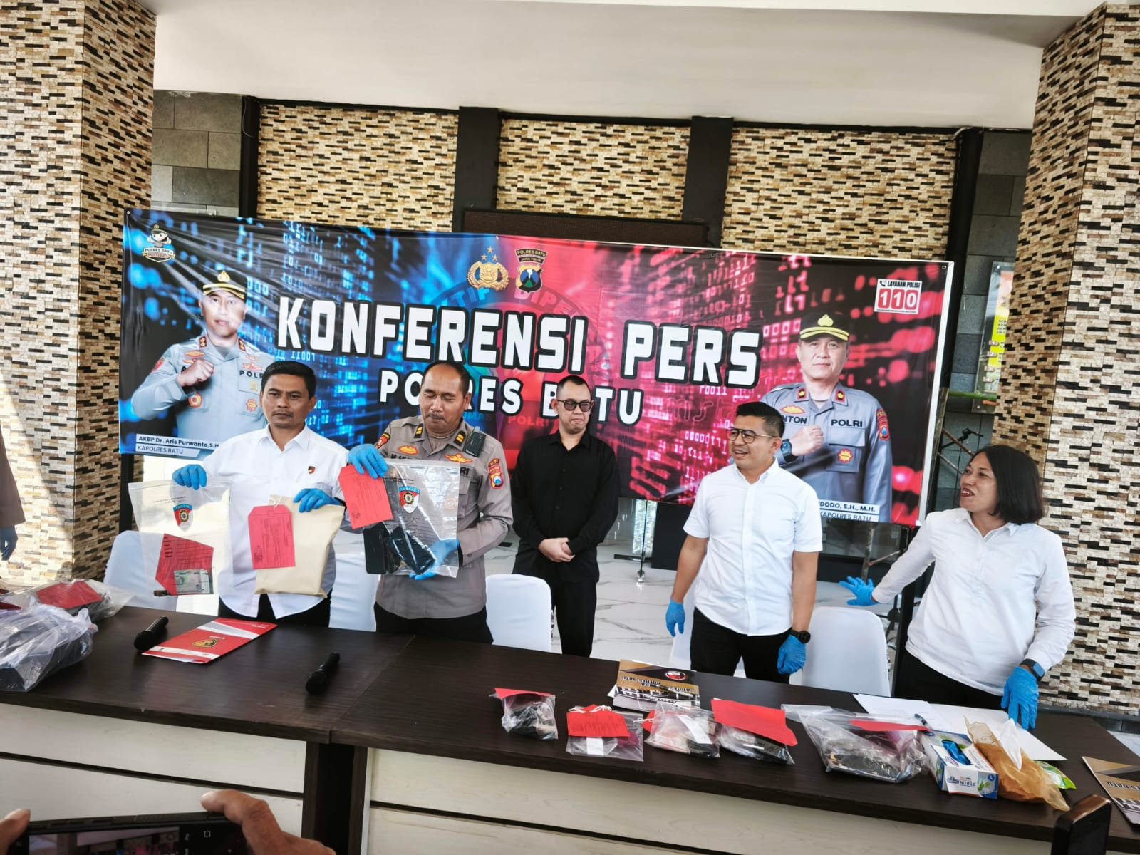 Tim URC Satreskrim Polres Batu