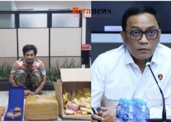 Selundupkan Ganja 5 Kg ke Malang, Pengedar Narkoba Antarpulau Diciduk