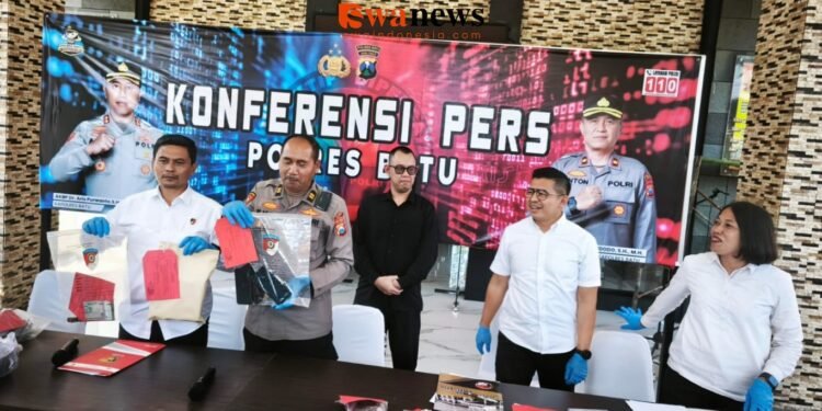 Tim URC Satreskrim Polres Batu Amankan Dua Penadah Hasil Curanmor