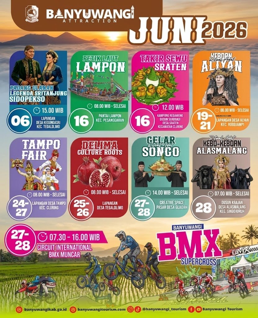 Event di Banyuwangi Bulan Juni 2026