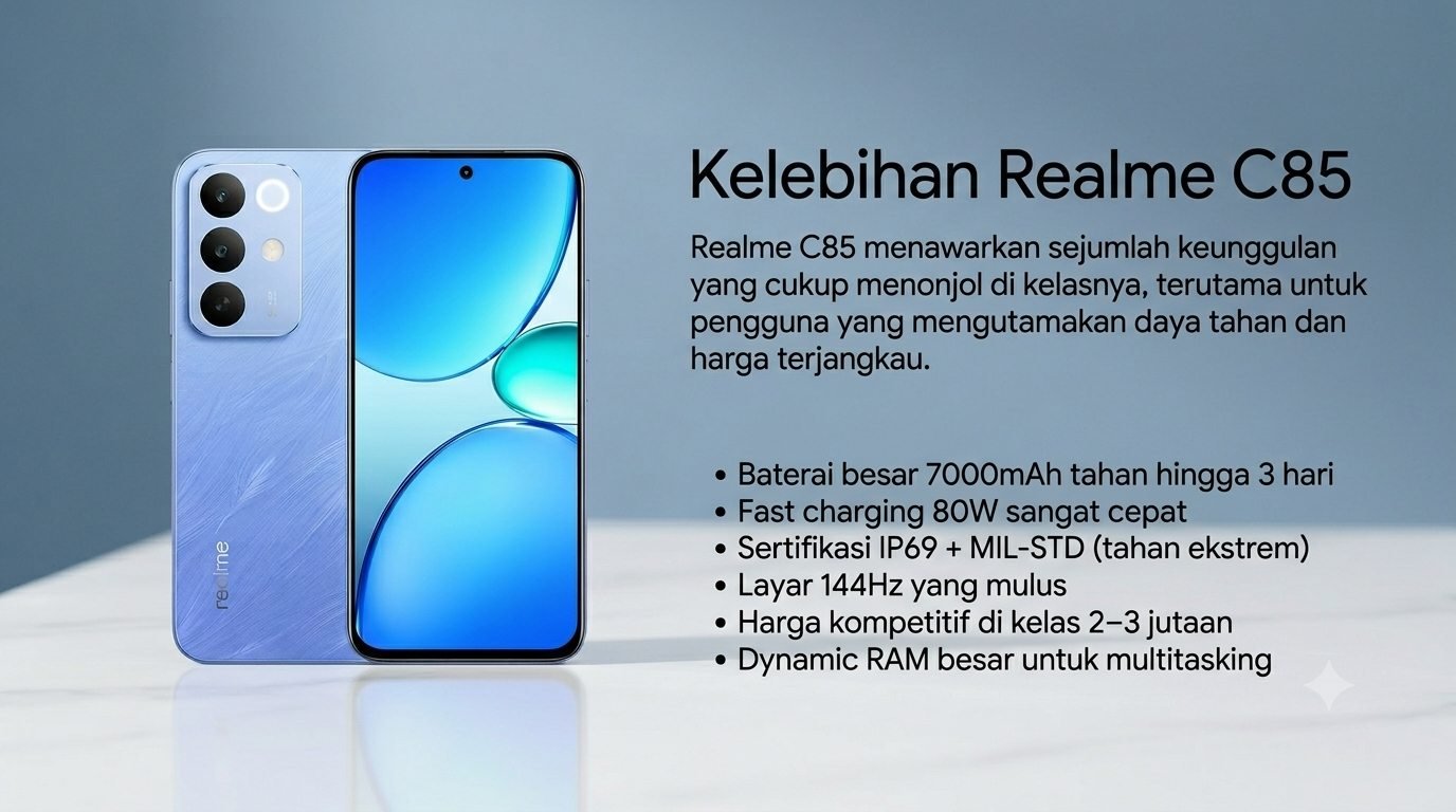 Spesifikasi Realme C85