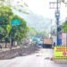 Jalan Hasanudin di Kota Batu