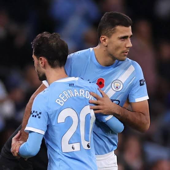 Rodri dan Bernardo Silva
