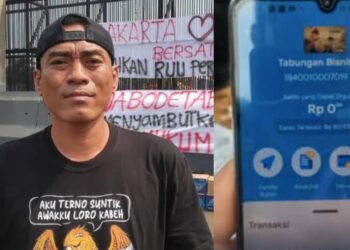 Rekening Logistik Diblokir Sepihak Bank Mandiri, Saldo Rekening Botok Rp. 80,9 Juta Raib