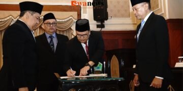 Dandung Djulharjanto Dilantik sebagai Pj Sekda Kota Malang, Wahyu Hidayat Tegaskan Pentingnya Jaga Stabilitas Pemerintahan