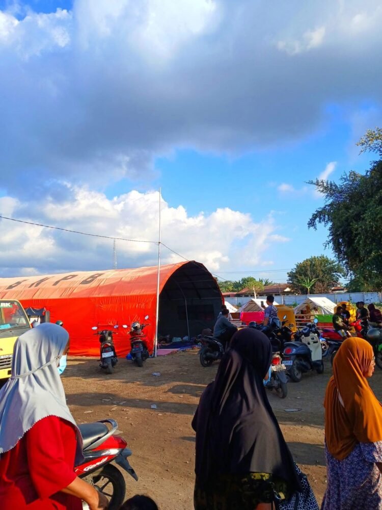 Suasana tempat pengusian warga (Foto:  Istimewa)