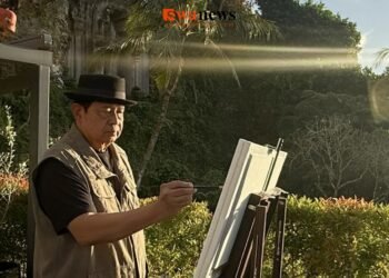 Pameran Tunggal Lukisan SBY, Presiden ke-6 Republik Indonesia Tampilkan 77 Karya Bertema Cahaya dan Harapan