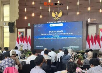 Terbitkan Perda Insentif dan Kemudahan Investasi, Pemkot Batu Beri Kepastian Hukum Pelaku Usaha