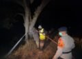 Bendung Karhutla Bromo, Polres Malang Terapkan Sekat Jalur di Pos Jemplang