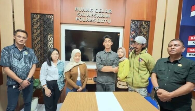 Polres Batu Damaikan Cekcok Gara-Gara Bakar Sampah